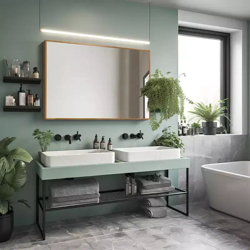 Dovelina Specchio da Parete Specchio per Trucco per Collezione Specchi per Trucco da Bagno