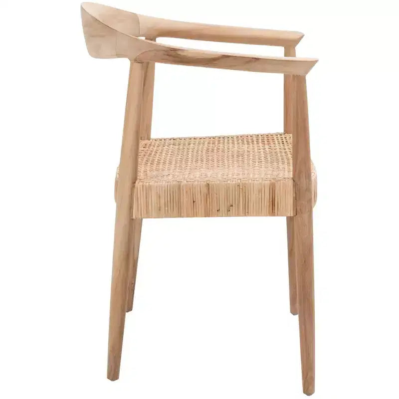 Sijo Rattan Peel Accent Chair - ACH1007A - Naturale - Safavieh