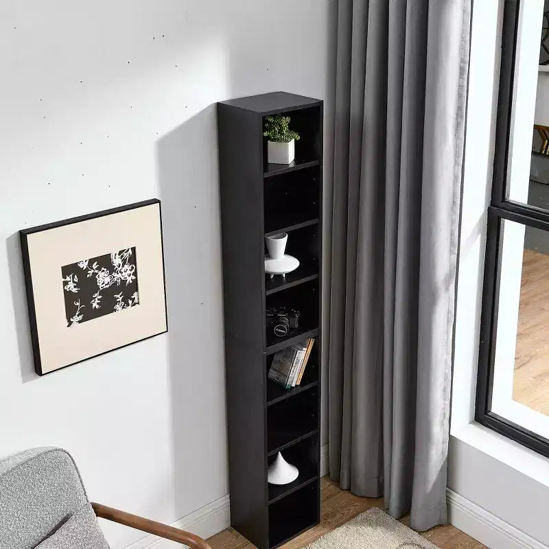 Libreria a 4 ripiani regolabili alta 180 cm – Set da 2