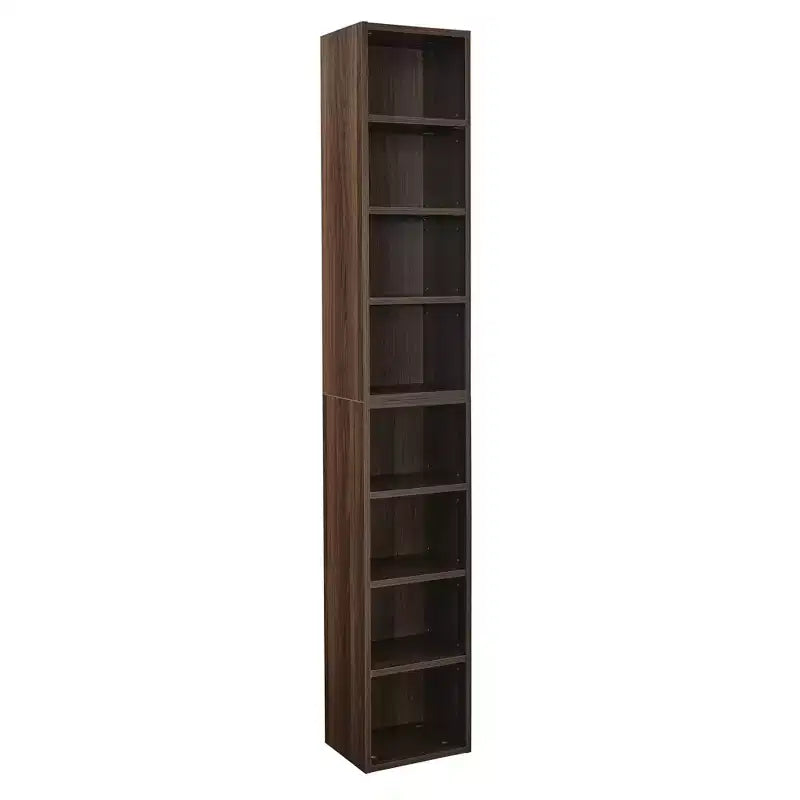 Libreria a 4 ripiani regolabili alta 180 cm – Set da 2