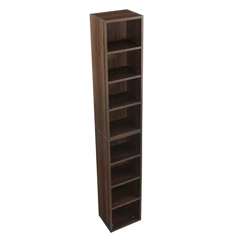 Libreria a 4 ripiani regolabili alta 180 cm – Set da 2