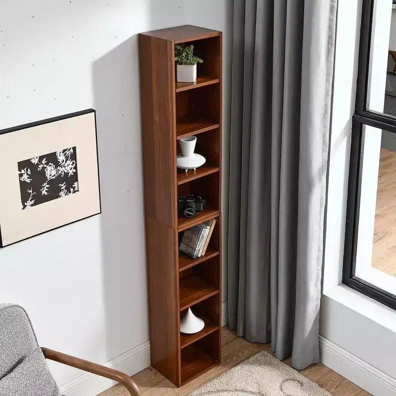 Libreria a 4 ripiani regolabili alta 180 cm – Set da 2