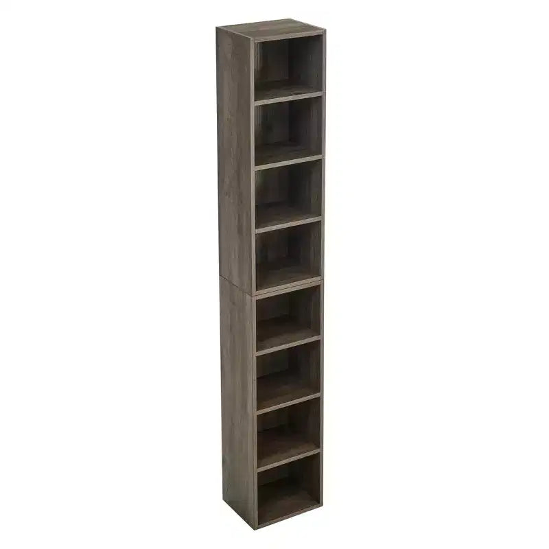 Libreria a 4 ripiani regolabili alta 180 cm – Set da 2