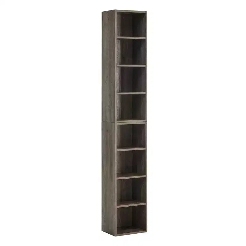 Libreria a 4 ripiani regolabili alta 180 cm – Set da 2