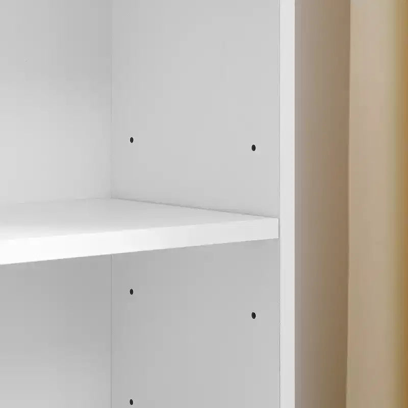 Libreria a 4 ripiani regolabili alta 180 cm – Set da 2