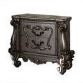 Acme Furniture Versailles Nightstand Antique Platinum Finish
