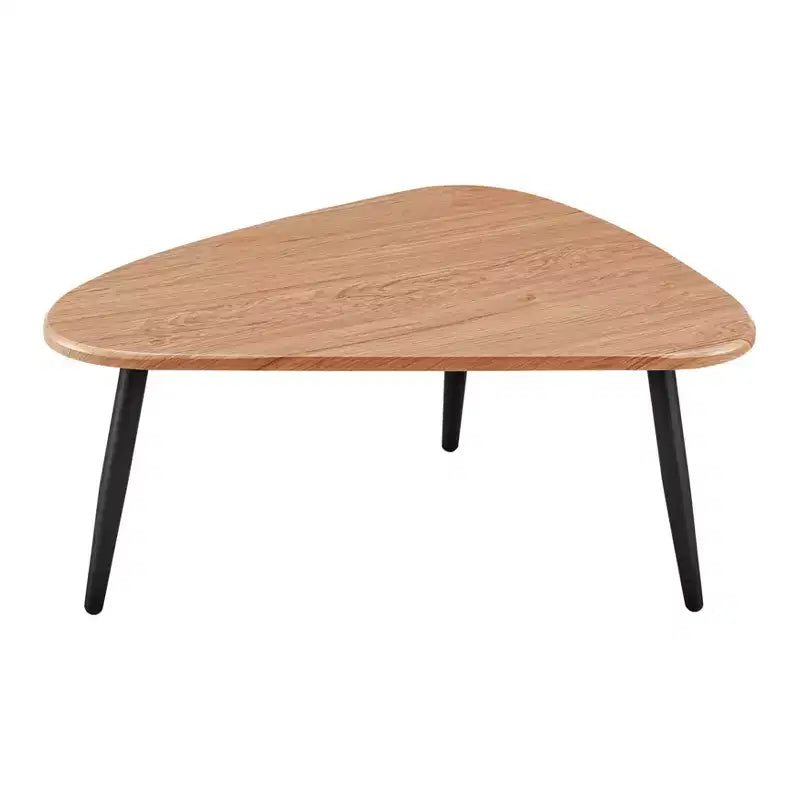 Tavolino da caffè modulare semicircular Aurora asimmetrico moderno ovale a goccia, 18,50x29,5