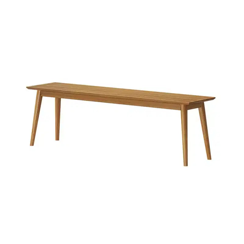 Panca da pranzo in pino massello Mid-Century Modern – 150 cm, 3 posti a sedere