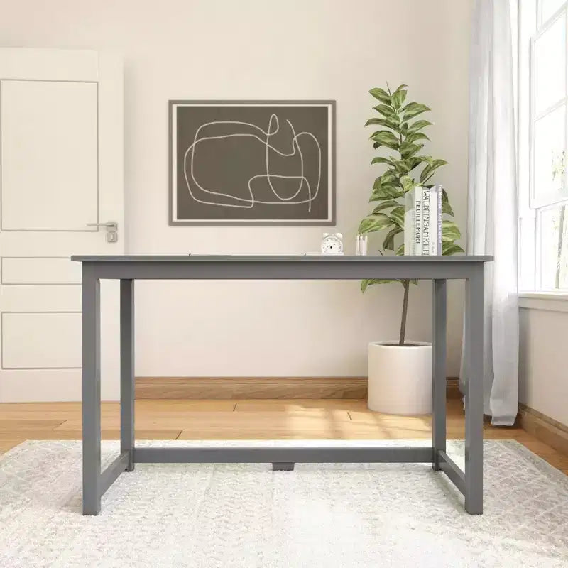 Scrivania in Legno Massello per Camera da Letto o Ufficio Domestico – 120 cm