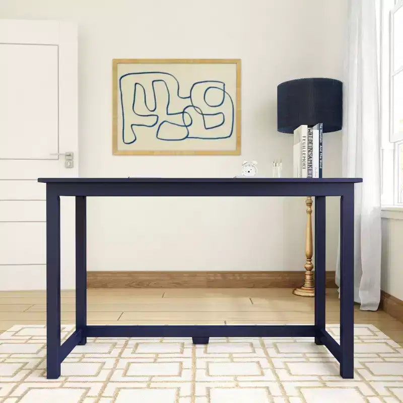 Scrivania in Legno Massello per Camera da Letto o Ufficio Domestico – 120 cm