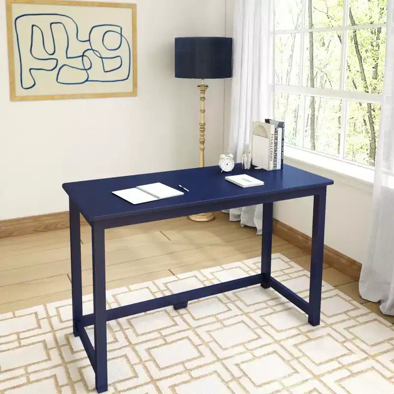 Scrivania in Legno Massello per Camera da Letto o Ufficio Domestico – 120 cm
