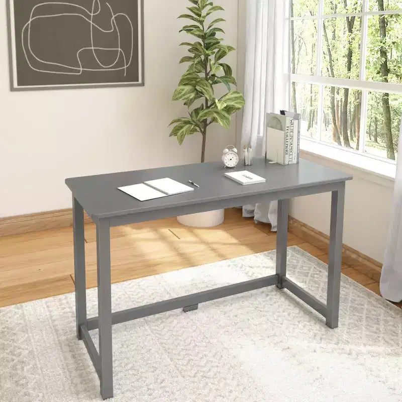 Scrivania in Legno Massello per Camera da Letto o Ufficio Domestico – 120 cm