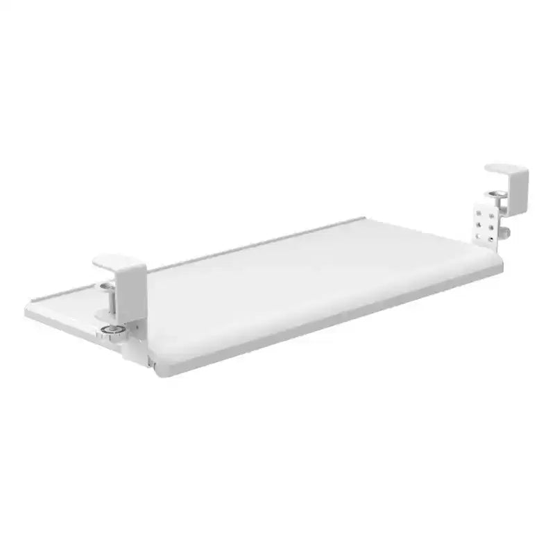 Ampio Vassoio Tastiera Retrattile Regolabile con Morsetto – Per Scrivanie con Spessore Fino a 3,8 cm