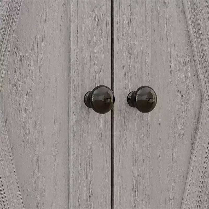 Credenza in stile rustico con ante, cassetto e ripiano regolabile